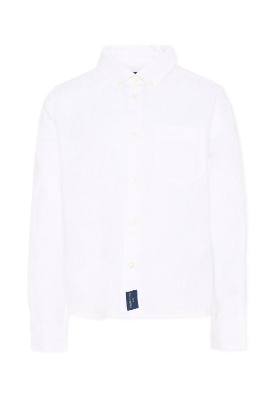 26SS [키즈] Paul & shark junior 셔츠 WUC001 LUC01 10101 WHITE