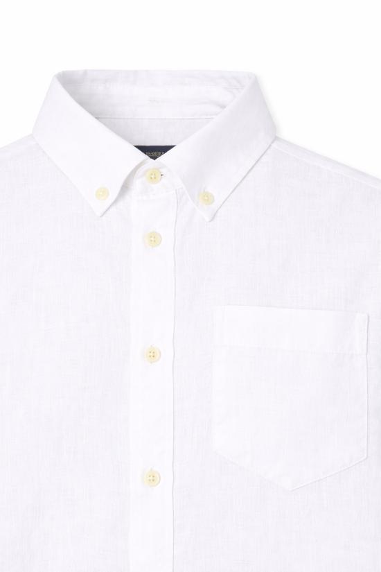 26SS [키즈] Paul & shark junior 셔츠 WUC001 LUC01 10101 WHITE - PAUL & SHARK