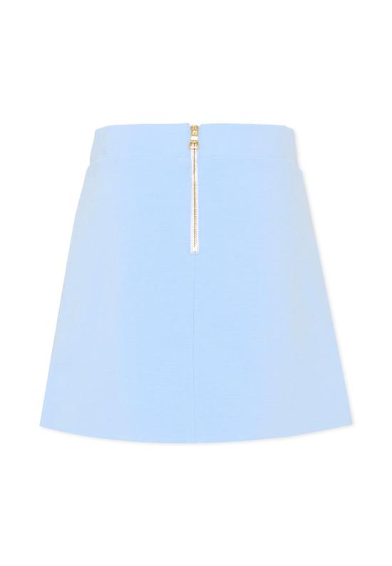 26SS [키즈] 발망 스커트 BY7A71 J0371 652 LIGHT BLUE - BALMAIN