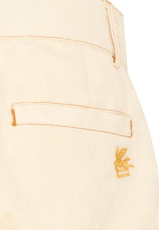 26SS [키즈] 에트로 스트레이트 팬츠 GY6P09 I0308 105 IVORY - ETRO