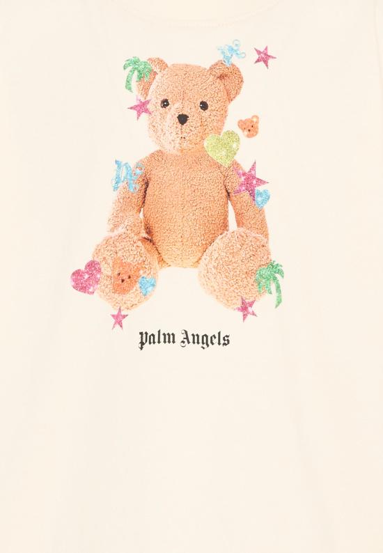 26SS [키즈] 팜앤젤스 티셔츠 PGAA002S26JER006 002 IVORY - PALM ANGELS