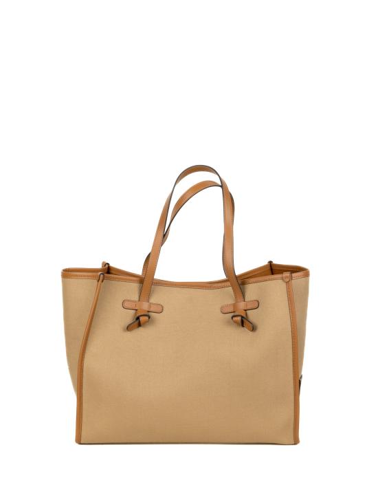 26SS 지아니 끼아리니 마르셀라 토트백 BS 6850 COMM CNV SE13932 CORDA CUOIO CARAMEL