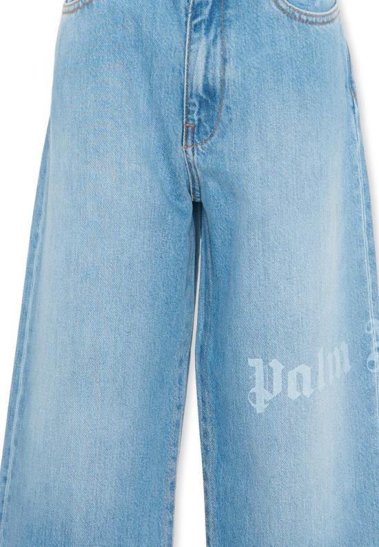 26SS [키즈] 팜앤젤스 진 PBYB009S26DEN001 050 DENIM - PALM ANGELS