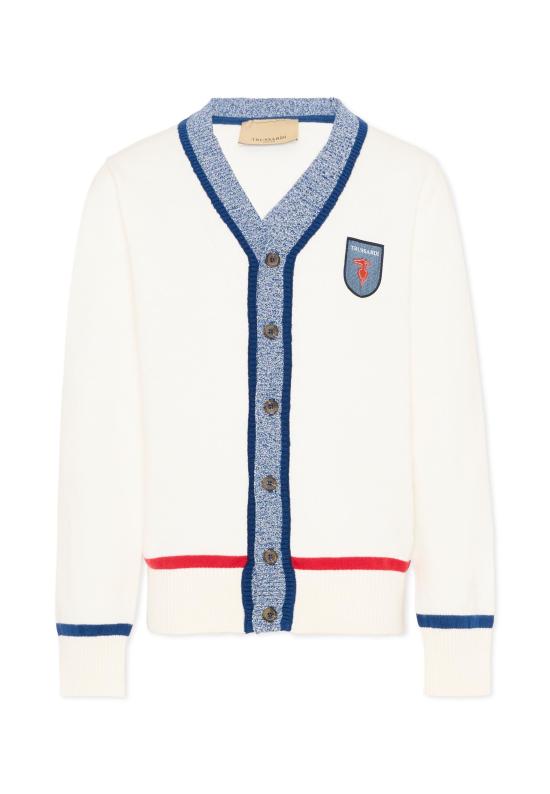 26SS [키즈] 트루사르디 가디건 TBP26148CD OFF WHITE