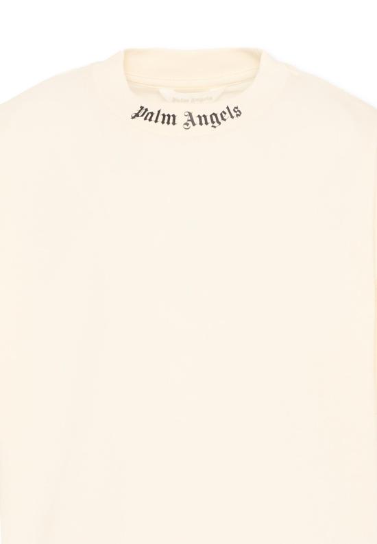 26SS [키즈] 팜앤젤스 티셔츠 PBAA002S26JER001 002 IVORY - PALM ANGELS