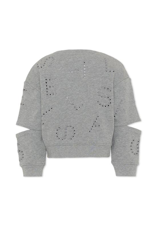 26SS [키즈] 스텔라 맥카트니 트레이닝 상의 TY4B70 Z3409 808 GREY - STELLA MCCARTNEY