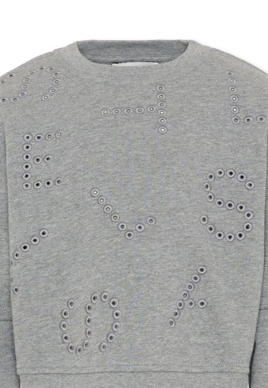 26SS [키즈] 스텔라 맥카트니 트레이닝 상의 TY4B70 Z3409 808 GREY - STELLA MCCARTNEY