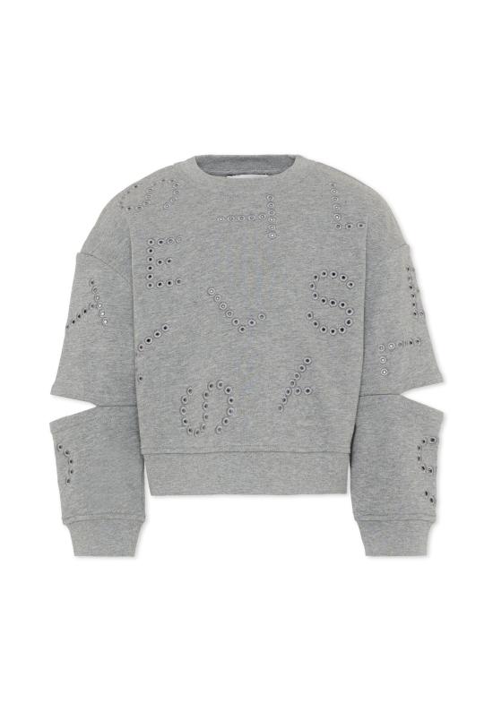 26SS [키즈] 스텔라 맥카트니 트레이닝 상의 TY4B70 Z3409 808 GREY