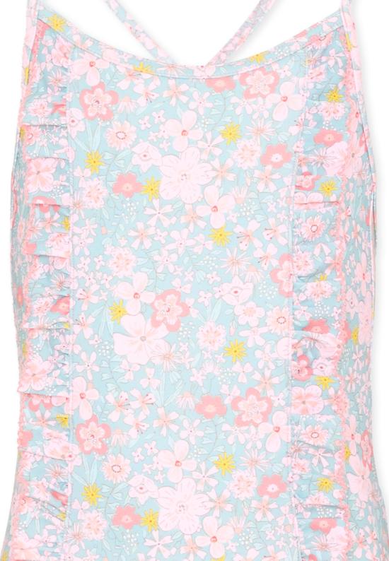 26SS [키즈] 쁘띠바또 원피스 수영복 A0FJ4 SPRAY MULTICO 01 MULTICOLOR - PETIT BATEAU