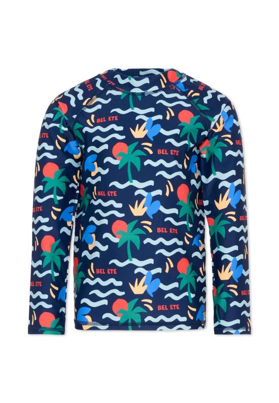 26SS [키즈] 쁘띠바또 스윔팬츠 A0FJM CREPUSCULE MULTICO 01 BLUE