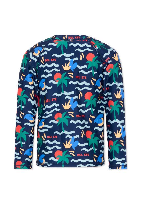 26SS [키즈] 쁘띠바또 스윔팬츠 A0FJM CREPUSCULE MULTICO 01 BLUE - PETIT BATEAU