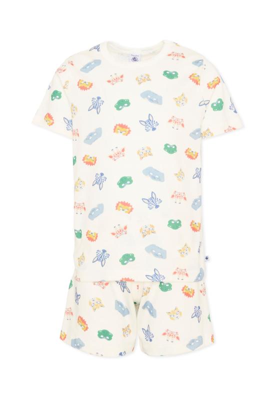 26SS [키즈] 쁘띠바또 라운지 웨어 A0F6P MARSHMALLOW MULTICO 01 MULTICOLOR - PETIT BATEAU