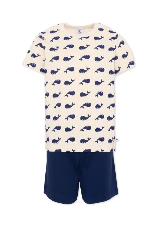 26SS [키즈] 쁘띠바또 라운지 웨어 A0EF1 MEDIEVAL MULTICO 01 BLUE