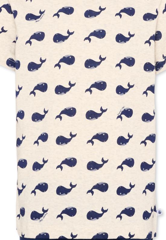 26SS [키즈] 쁘띠바또 라운지 웨어 A0EF1 MEDIEVAL MULTICO 01 BLUE - PETIT BATEAU