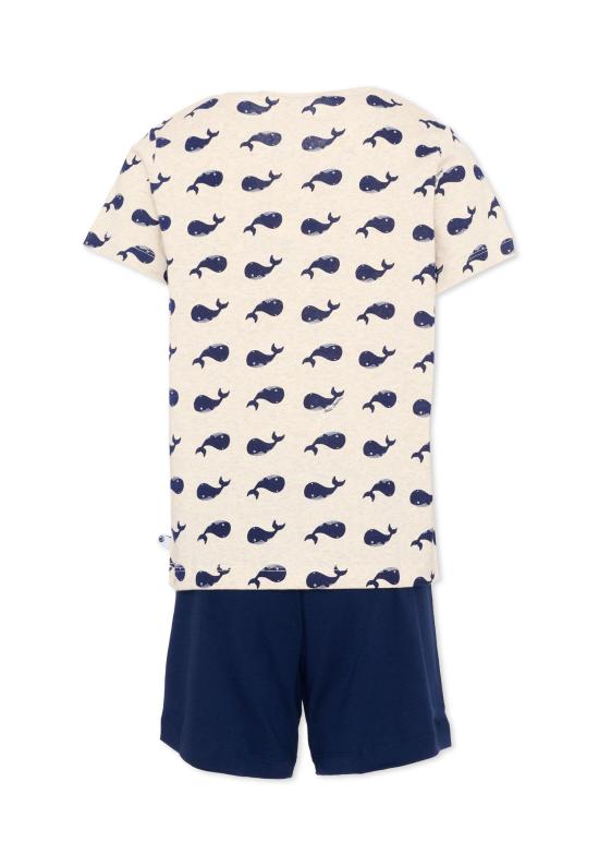 26SS [키즈] 쁘띠바또 라운지 웨어 A0EF1 MEDIEVAL MULTICO 01 BLUE - PETIT BATEAU