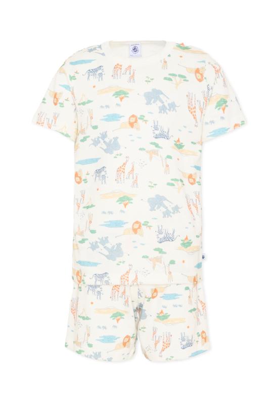 26SS [키즈] 쁘띠바또 라운지 웨어 A0F6M MARSHMALLOW MULTICO 01 MULTICOLOR - PETIT BATEAU