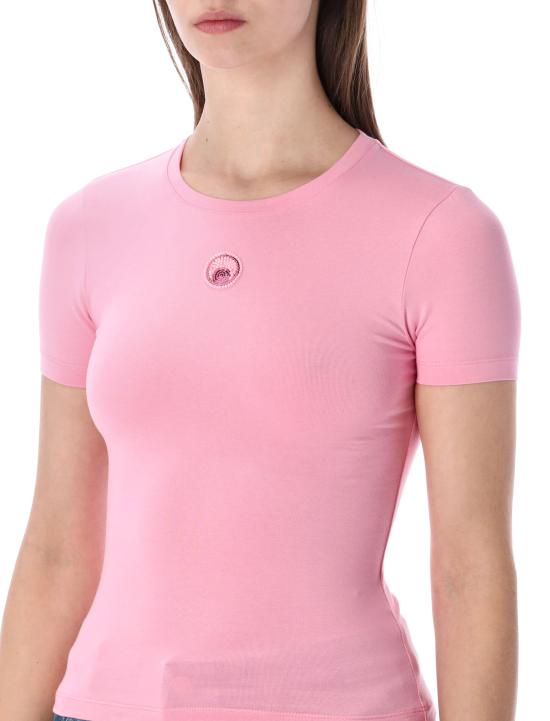 26SS 마린세르 반팔 티셔츠 WTT012ACJER0115 PK30 Rosa - MARINE SERRE