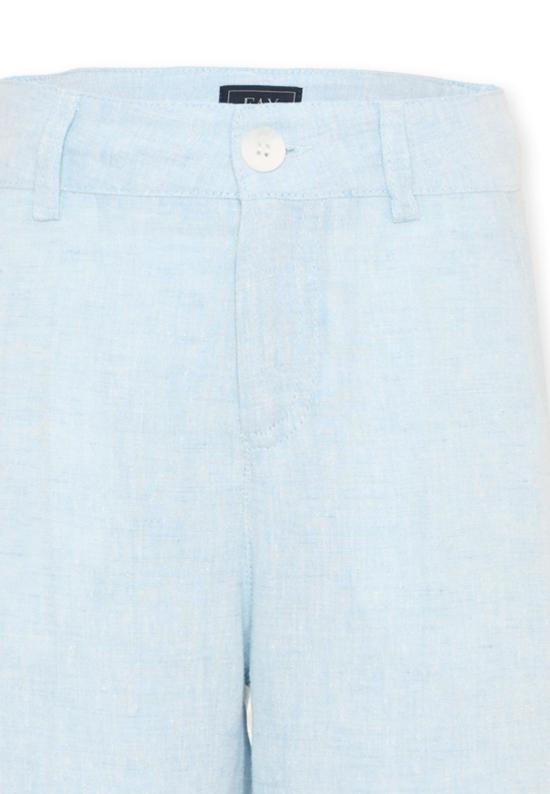 26SS [키즈] 페이 스트레이트 팬츠 FY6P50 I0318 607 LIGHT BLUE - FAY