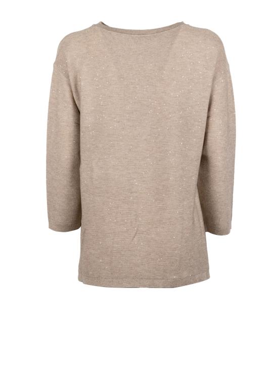 26SS 엠므 마렐라 반팔 티셔츠 2615361011200 SABBIA002 Beige - EMME MARELLA