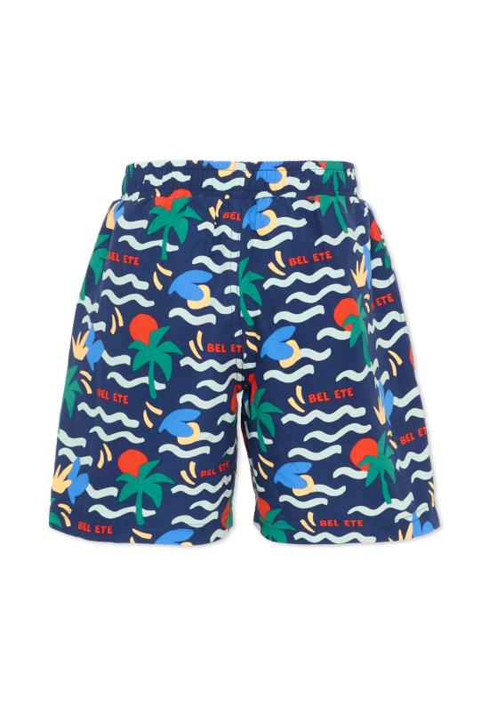 26SS [키즈] 쁘띠바또 스윔팬츠 A0FJN CREPUSCULE MULTICO 01 BLUE - PETIT BATEAU