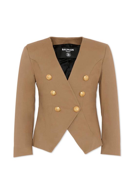 26SS [키즈] 발망 자켓 BY2A24 G0197 315 BROWN