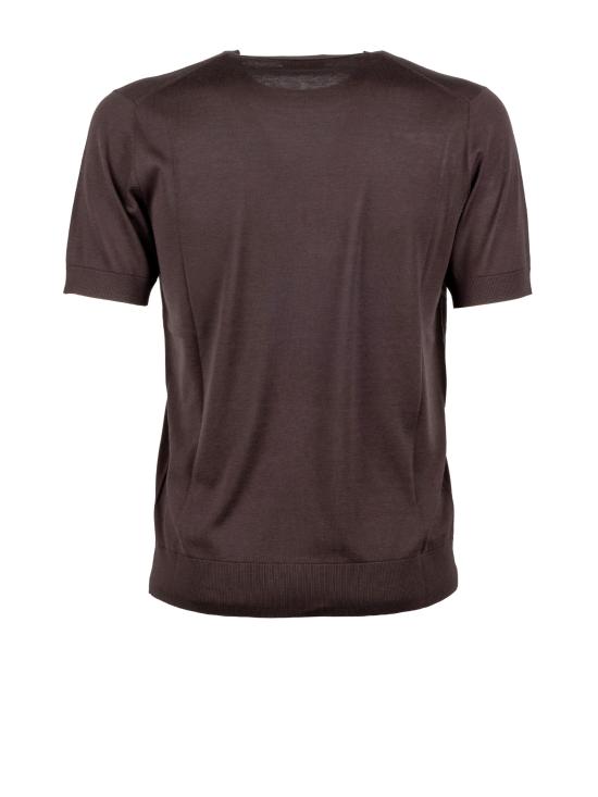26SS 파올로페코라 반팔 티셔츠 A010 F2002345 MARRONE SCURO - PAOLO PECORA