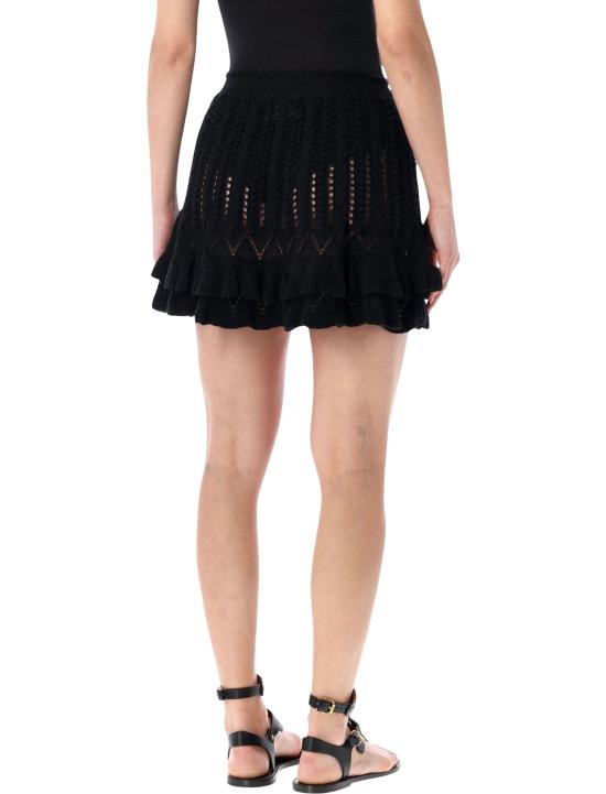 26SS 이자벨마랑에뚜왈 미디 스커트 JU0473FAD1L04E 01BK Nero - ISABEL MARANT ETOILE