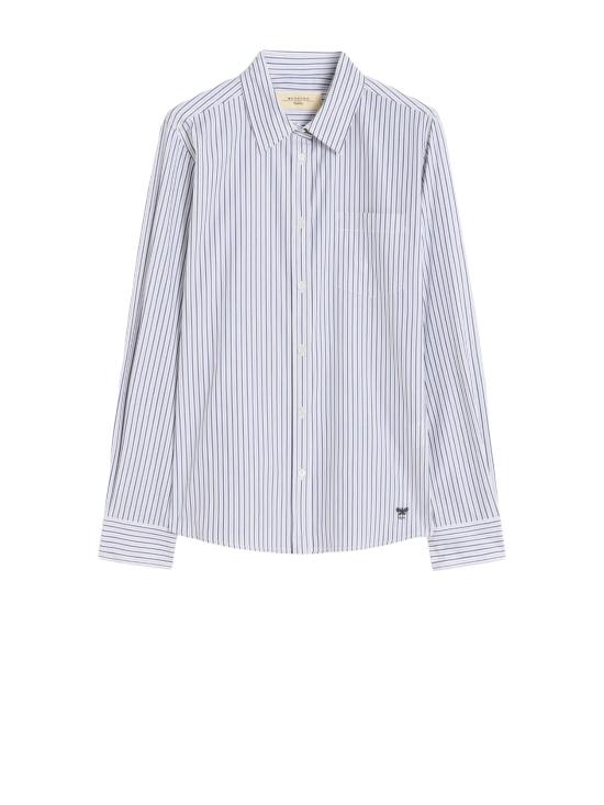 26SS 위켄드막스마라 셔츠 2615111051600 BAHAMAS057 BIANCO BLU