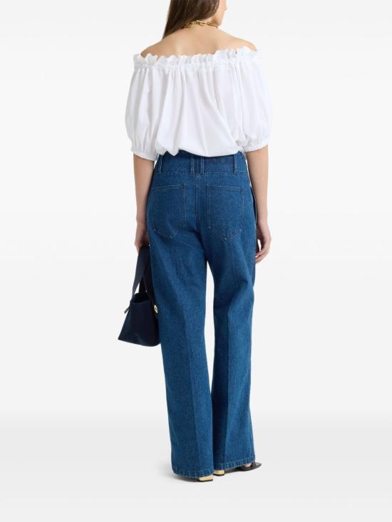 26SS 파투 민소매 티셔츠 JE139 9999001W White - PATOU