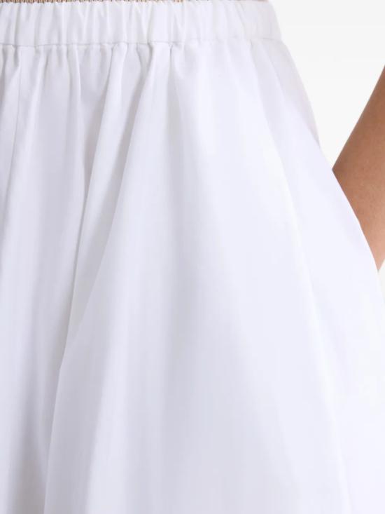 26SS 파투 미디 스커트 SK111 0017001W White - PATOU