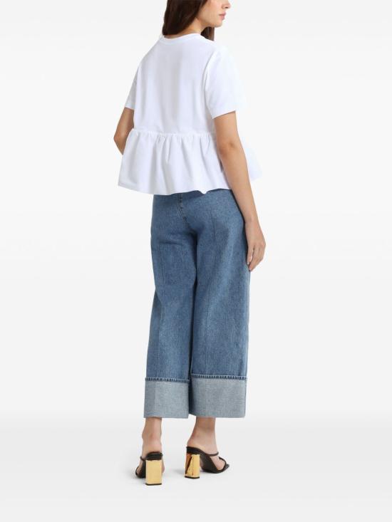 26SS 파투 반팔 티셔츠 JE151 9990001W White - PATOU