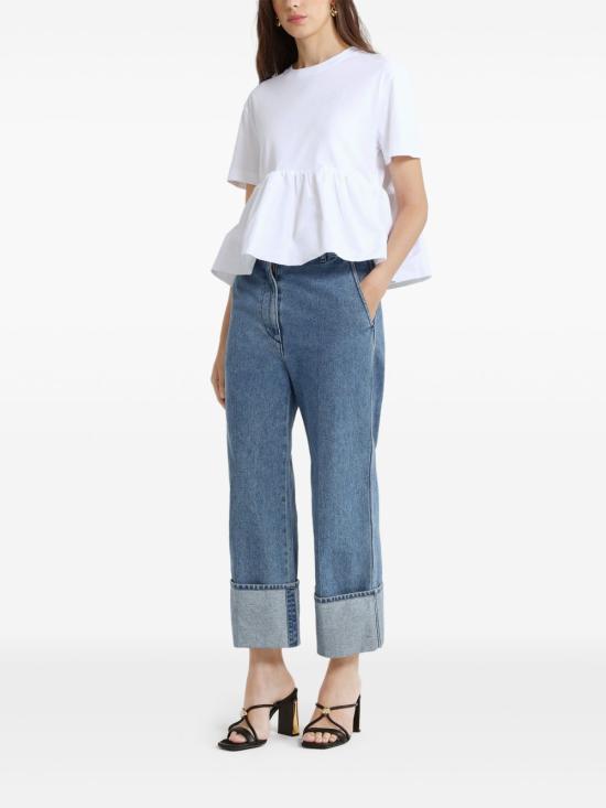 26SS 파투 반팔 티셔츠 JE151 9990001W White - PATOU