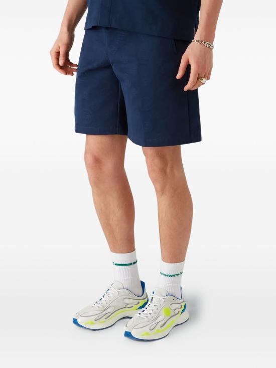 26SS 카사블랑카 숏팬츠 MSP26TR38002 COTTON Blue - CASABLANCA