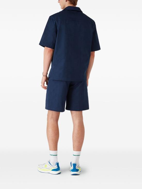 26SS 카사블랑카 숏팬츠 MSP26TR38002 COTTON Blue - CASABLANCA