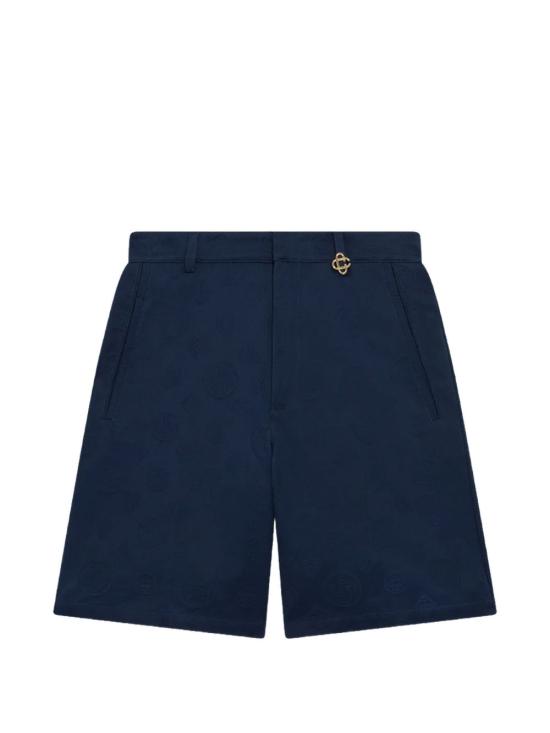 26SS 카사블랑카 숏팬츠 MSP26TR38002 COTTON Blue - CASABLANCA