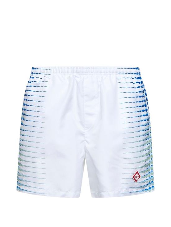 26SS 카사블랑카 숏팬츠 MSP26TR03201 SWIM White - CASABLANCA