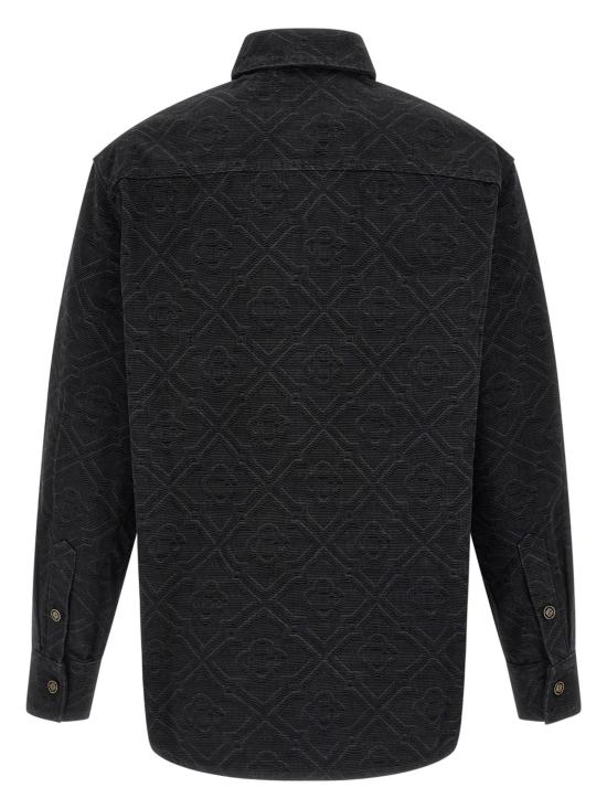 26SS 카사블랑카 긴팔 셔츠 MSP26SH24001 DENIM Black - CASABLANCA