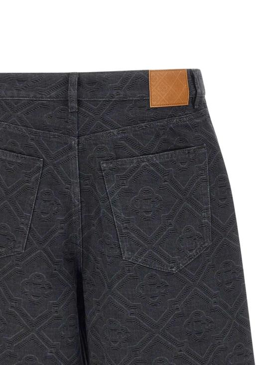 26SS 카사블랑카 숏팬츠 MSP26TR39701 DENIM Black - CASABLANCA