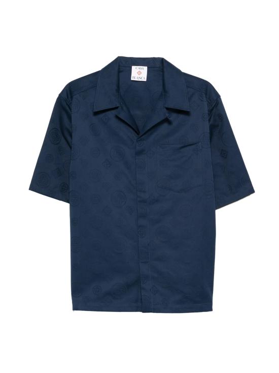 26SS 카사블랑카 셔츠 MSP26SH22802 COTTON Blue