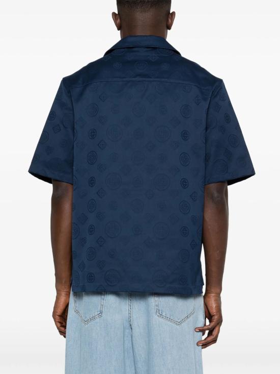 26SS 카사블랑카 셔츠 MSP26SH22802 COTTON Blue - CASABLANCA