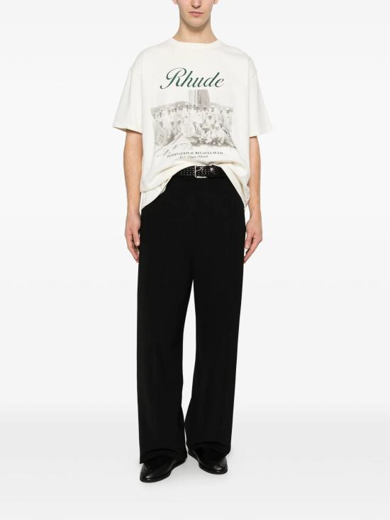 26SS 루드 반팔 티셔츠 RHPS26TT01012 6004 White - RHUDE