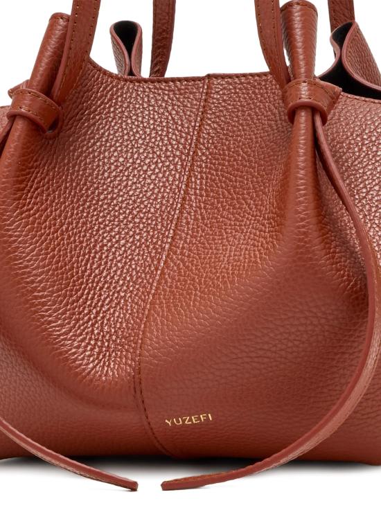 26SS 유제피 토트백 YUZPF25HBMOL058 MAPLE Brown - YUZEFI