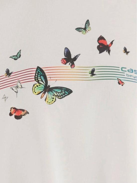 26SS 카사블랑카 반팔 티셔츠 MSP26JTS04401 BRIGHTWHITEJERSEY White - CASABLANCA