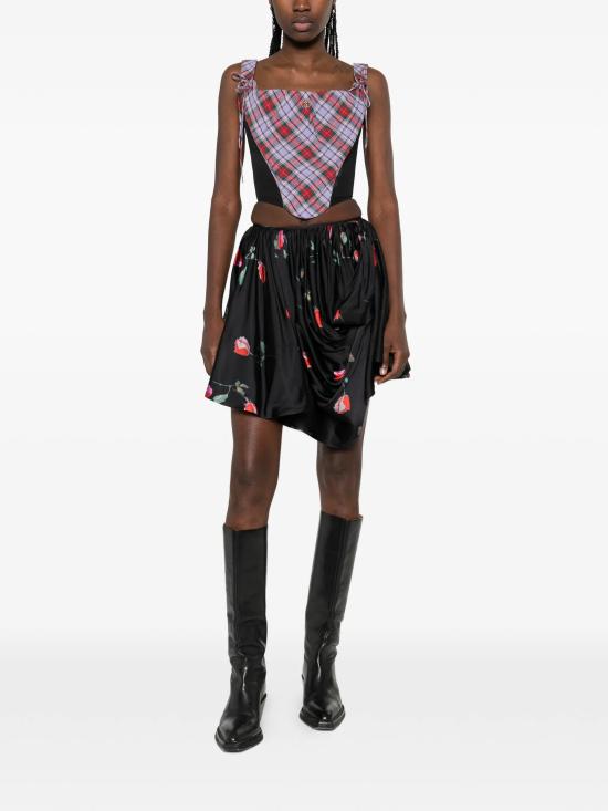 26SS 가니 숏 스커트 A1090048 099 Black - GANNI