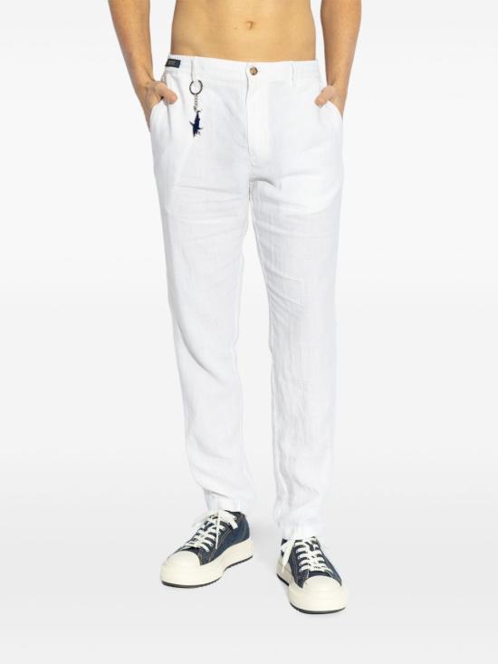 26SS 폴앤샤크 스트레이트 팬츠 25414041 010 White - PAUL & SHARK