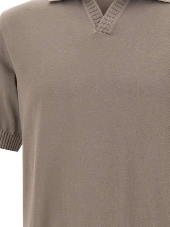 26SS 폴앤샤크 반팔 티셔츠 26411645 323 Brown - PAUL & SHARK