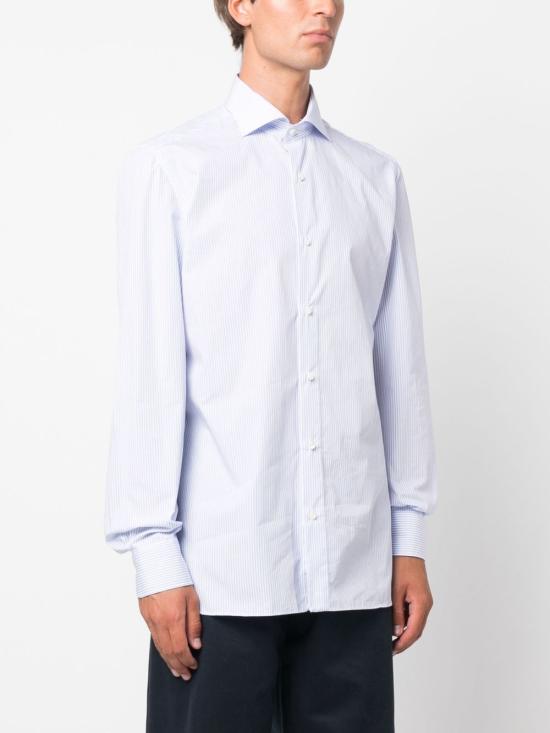 26SS 보리엘로 셔츠 PS10004 51 Clear Blue - BORRIELLO