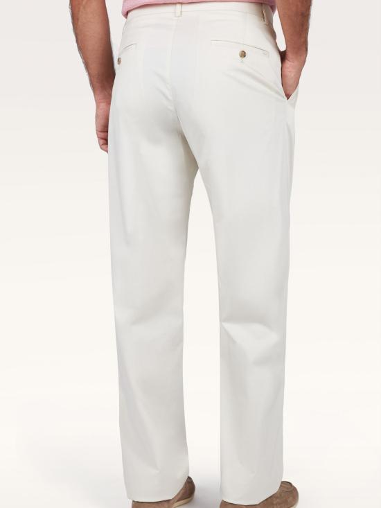 26SS 폴앤샤크 스트레이트 팬츠 26414019 782 White - PAUL & SHARK