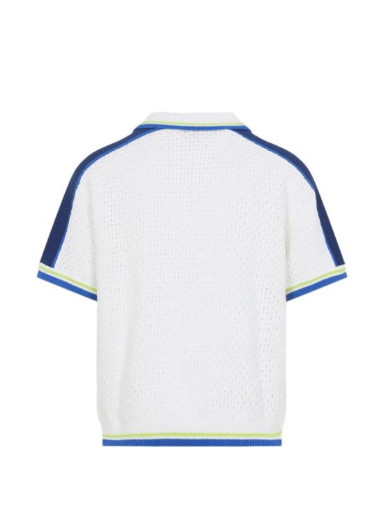 26SS 카사블랑카 셔츠 MSS26KW131001 COTTONBLEND White - CASABLANCA