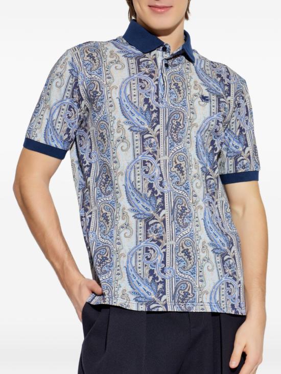 26SS 에트로 반팔 티셔츠 MRMD0004 AKF78X0880 MultiColour - ETRO